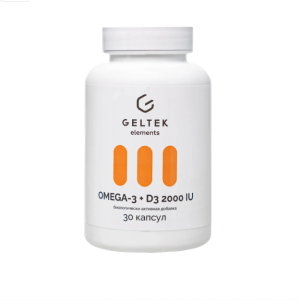 Биологически активная добавка «Omega-3 + D3 2000 МЕ»